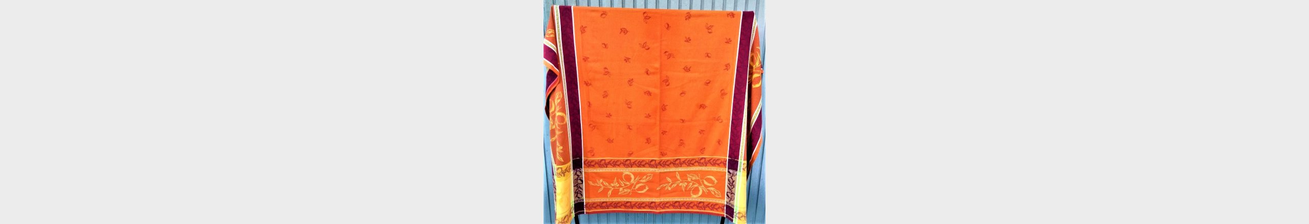 Orange vintage dug