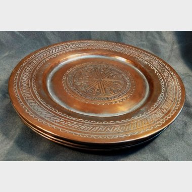 Vintage kobber, messing, tin og bronze