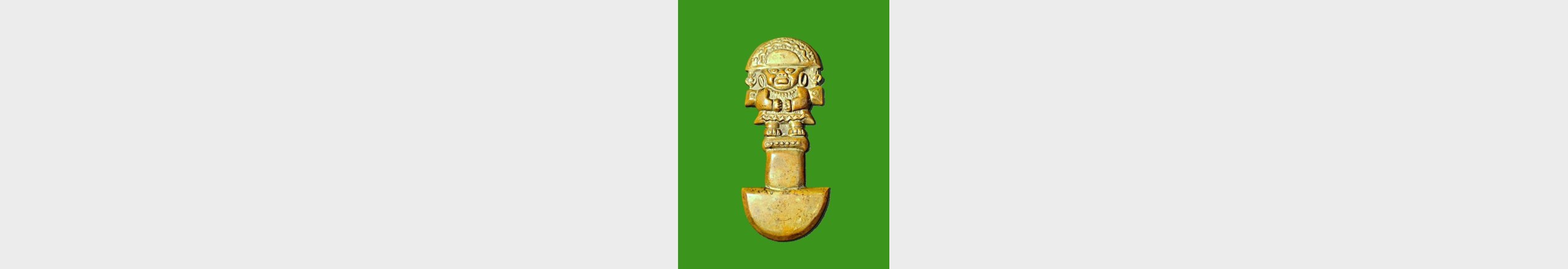 Gammel souvenir amulet fra Peru