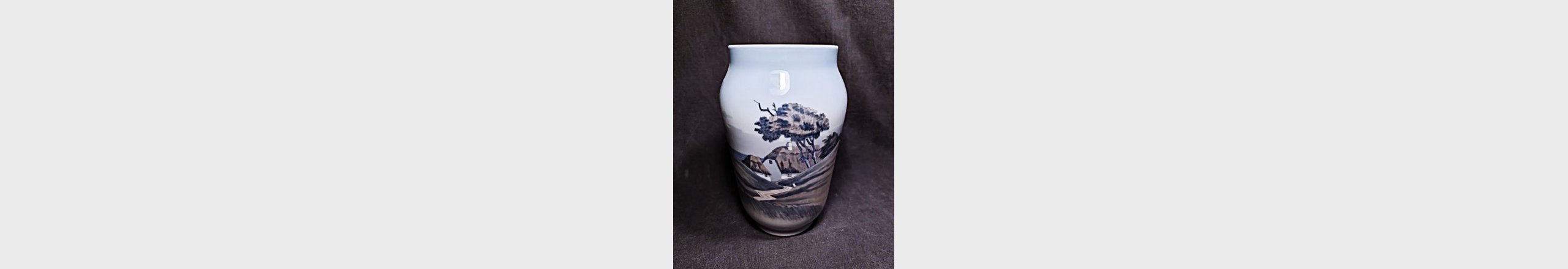 Royal Copenhagen Art Nouveau vase