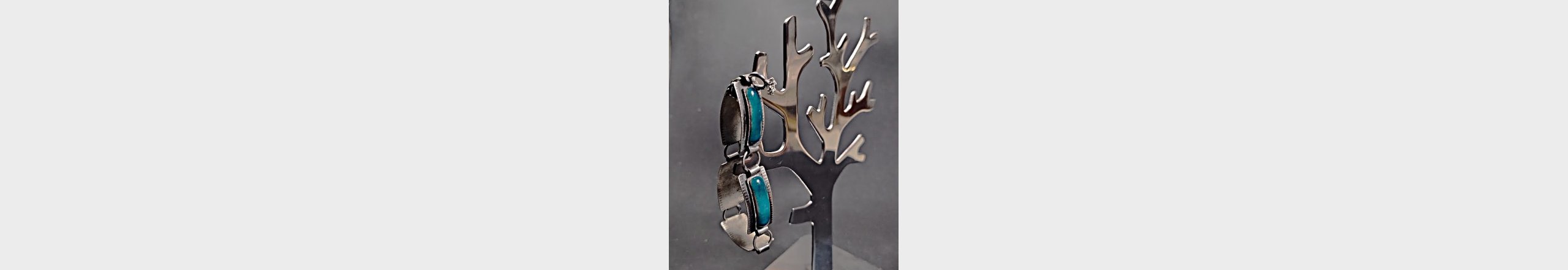 Gr&oslash;nt vintage emalje armb&aring;nd