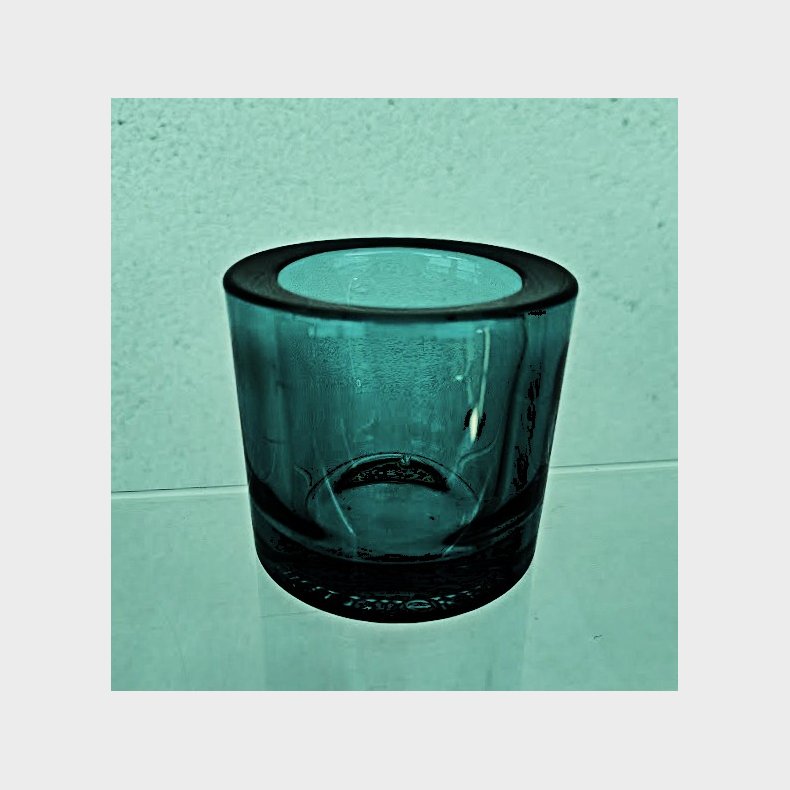 Emerald / smaragdgr�n Kivi fyrfadsstage fra Iittala