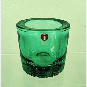 Kartio Green Kivi fyrfadsstage fra Iittala