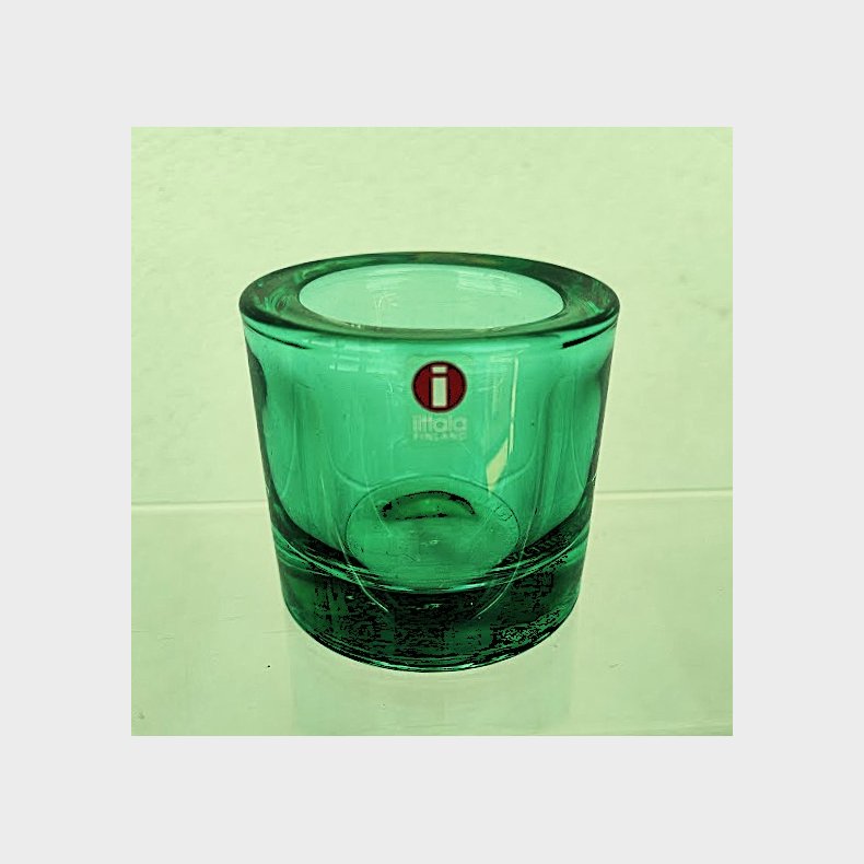 Kartio Green Kivi fyrfadsstage fra Iittala