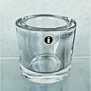 Clear / Kirkas Kivi fyrfadsstage fra Iittala