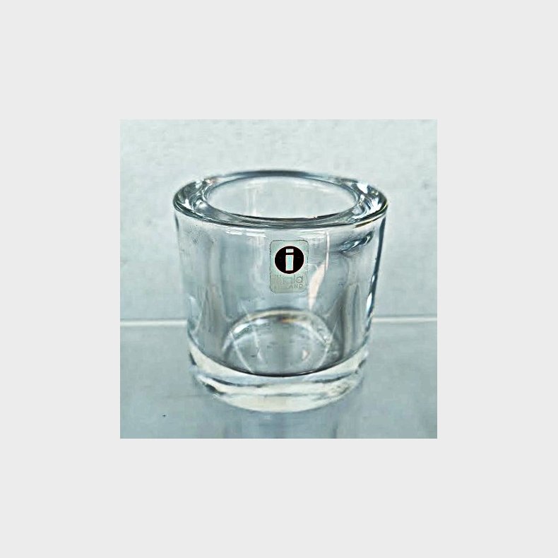 Clear / Kirkas Kivi fyrfadsstage fra Iittala
