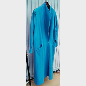 Turkis vintage frakke