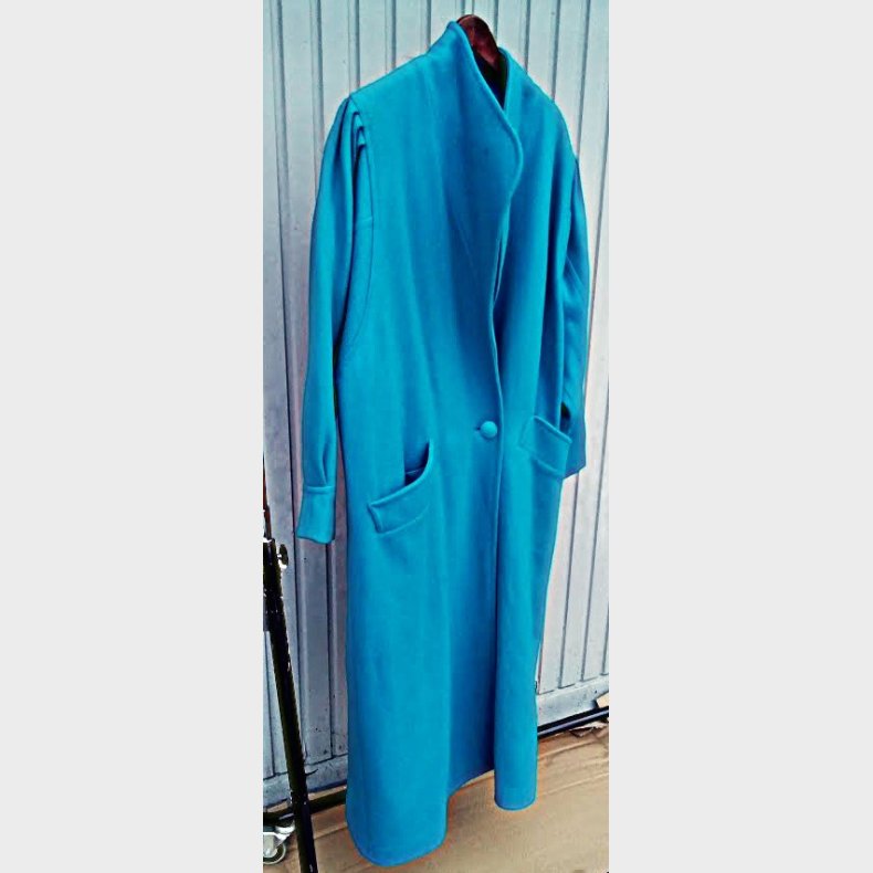 Turkis vintage frakke