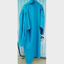 Turkis vintage frakke