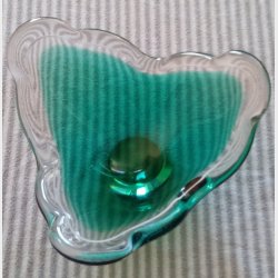 Grn vintage glasskl