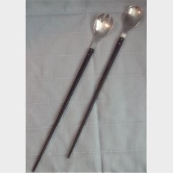 Palisander salatbestik