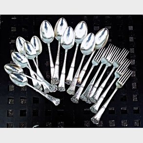 Vintage bestik i plets�lv