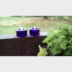 Bl� 70'er fyrfadsstage