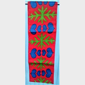 Rd vintage julelber i 70'er design