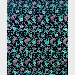 Kinesisk satin brokade stof