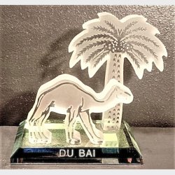 Krystalglas figur fra Dubai