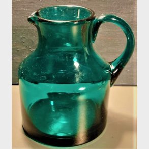 Grn Holmegaard vintage glaskande