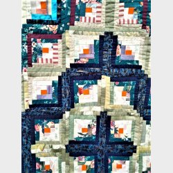 Hndquiltet patchwork tppe