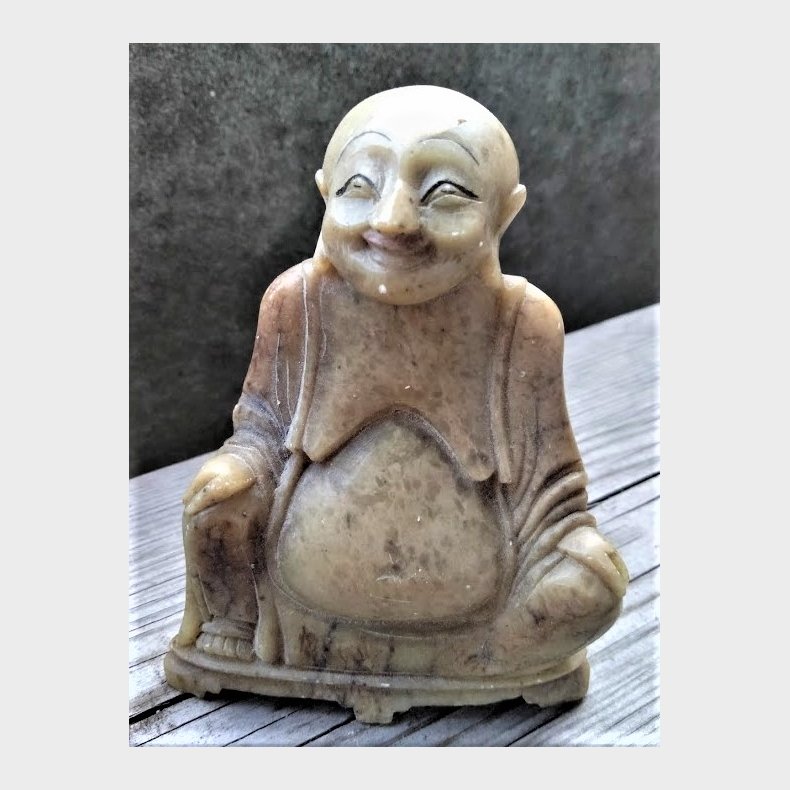 Hndskret Buddha figur 