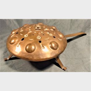 Antikt kobber varmebkken