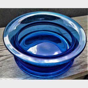 Amfora Blue Bowl Holmegaard glasskl