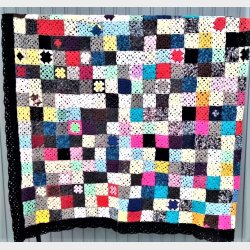 Stort hklet oldemor tppe