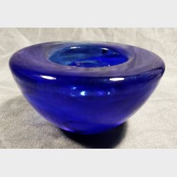 Kosta Boda Atoll glas fyrfadsstager