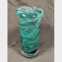 Turkise Kosta Boda Atoll lysestager