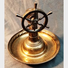 Antik messing cigarklipper i maritim stil