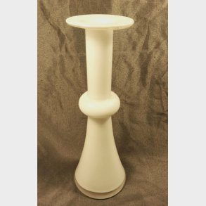 Hvid opaline Carnaby Holmegaard glasvase