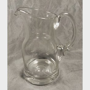 Vintage mlkekande i klart glas