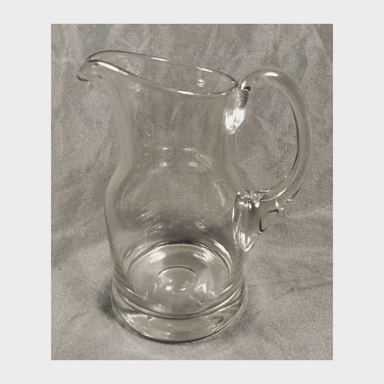 Vintage glas mlkekande 