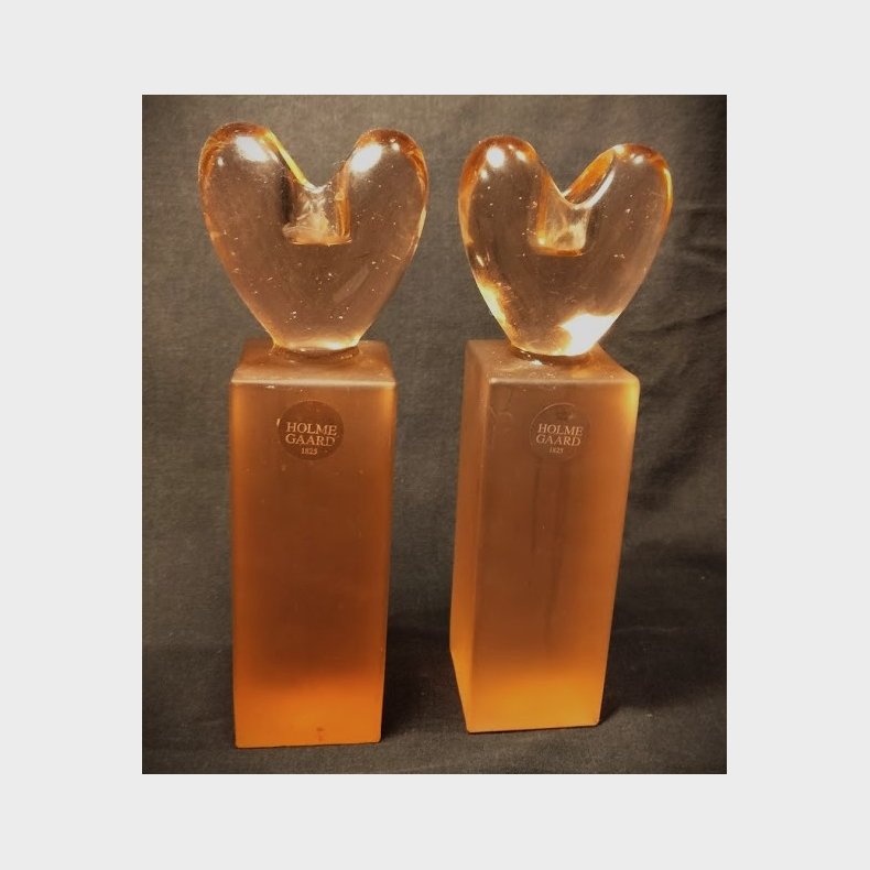 Holmegaard Heart lysestage