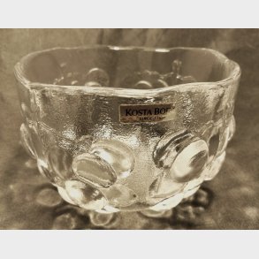 Kosta Boda Grape vintage glasskl