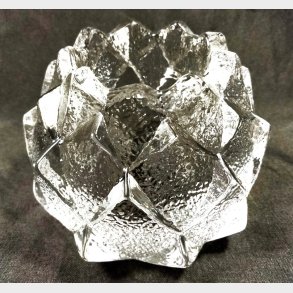 Orrefors Artiskok glas fyrfadsstage