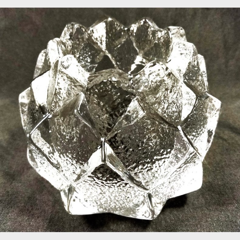 Orrefors Artiskok glas fyrfadsstage