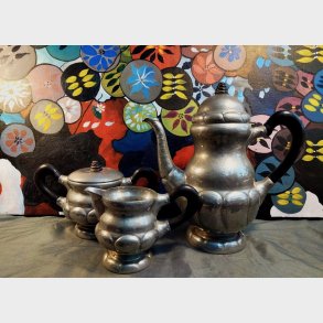 Antik Art Nouveau kaffestel