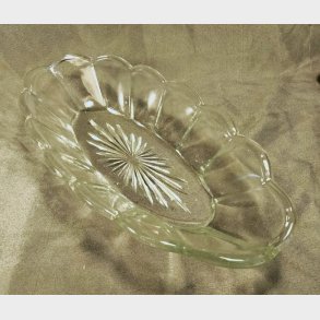 Chippendale vintage glasassiet 