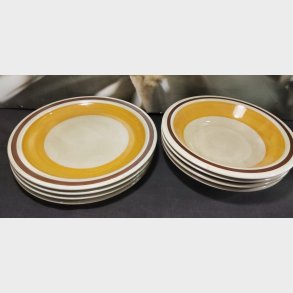 Italienske vintage tallerkener