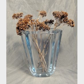 Stor Strmbergshyttan art deco vintage glasvase