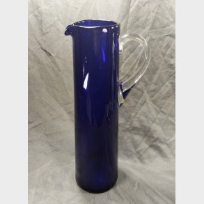 Hj mrkebl Holmegaard glaskande