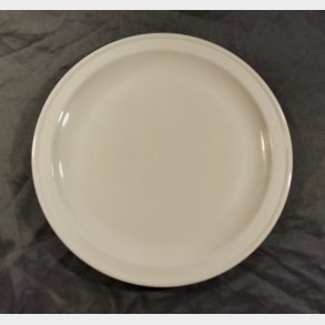 Hvid Arabia vintage middagstallerken