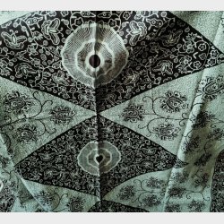 Afrikansk hndtrykt bomuldsdug