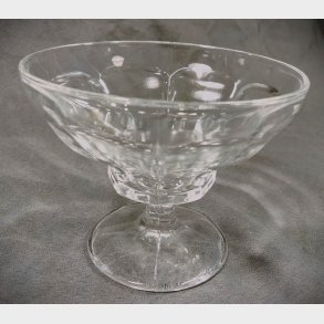 Vintage dessertglas p fod