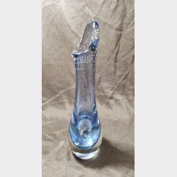 Akvabl Holmegaard Nbvase med bobler