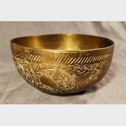  Antik indisk vintage messing skl