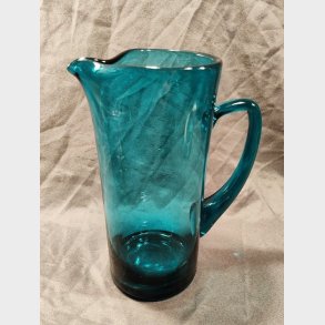 Grn/ turkis vintage glaskande