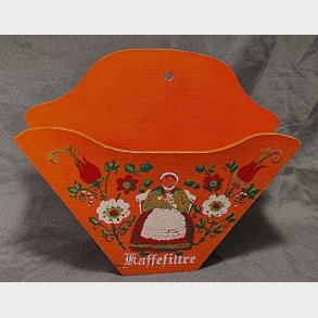 Rd vintage kaffefilter holder