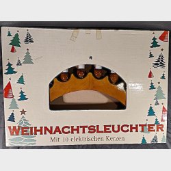 Svensk vintage julelysestage