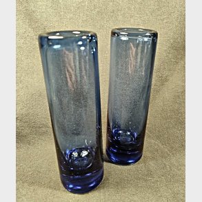 Bl Holmegaard cylinder vase